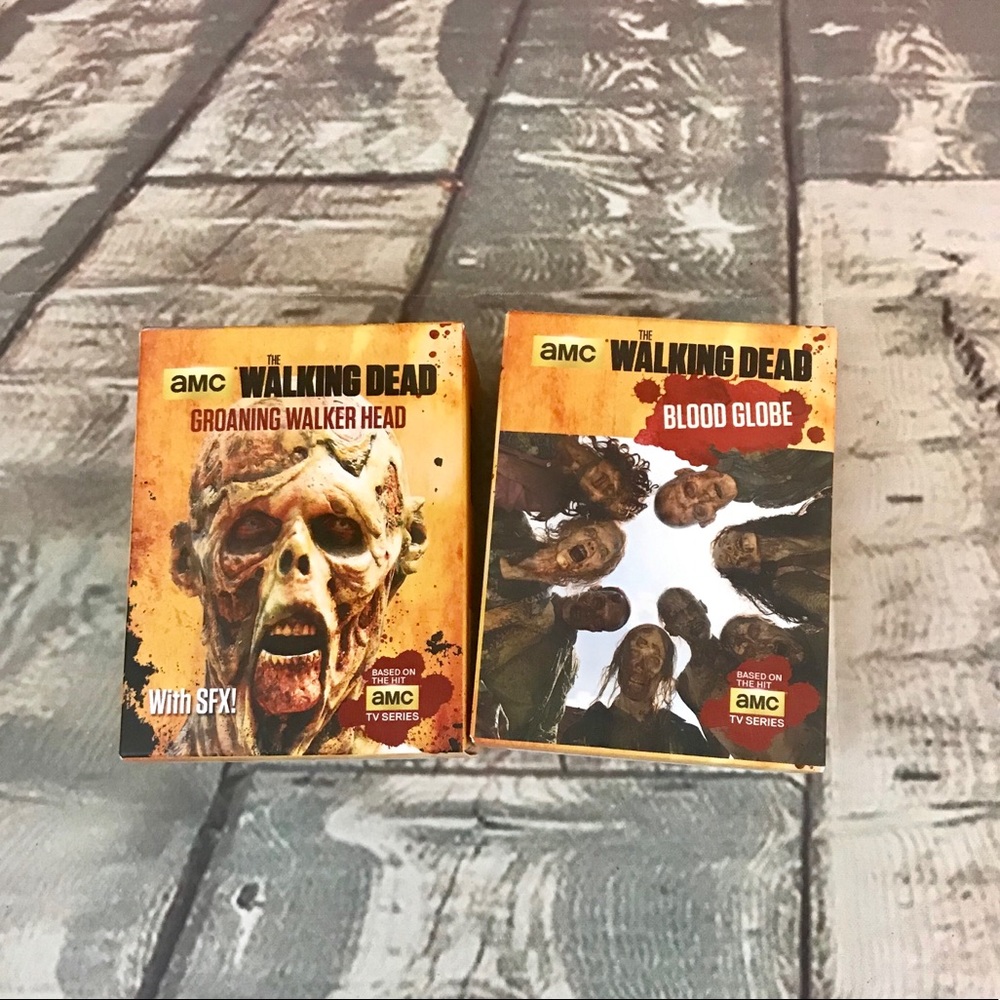 Walking Dead Groaning Walker Head & Globe
